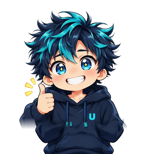 The UTMCAP mascot giving a thumbs-up